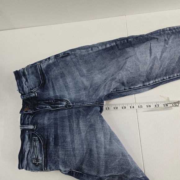 Judy Blue Relaxed Fit Distressed Ankle Skinny Jeans Womens Size 7/28 Denim - Picture 6 of 10